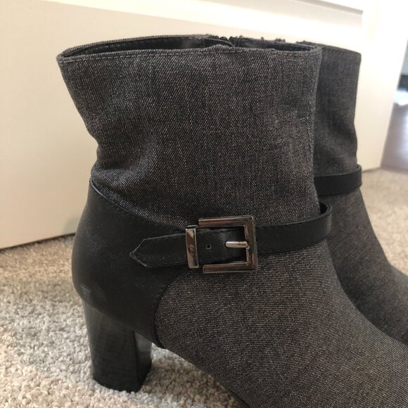 Aerosoles Ankle High Boots with Strap - Picture 3 of 9